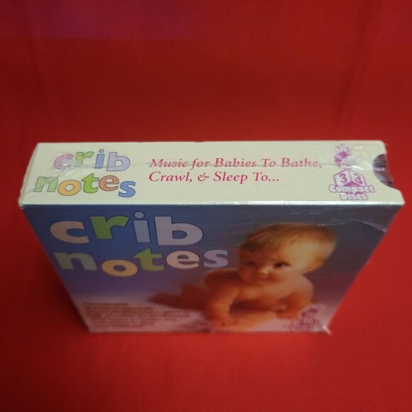 Crib Notes CD New Sealed Set of 3 Music for Babies to Bathe Crawl Sleep To - Picture 4 of 10